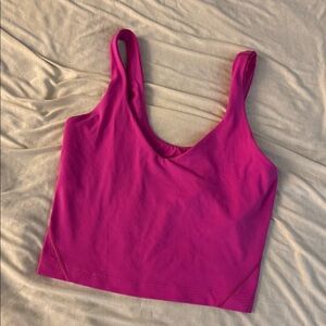 Lululemon Align tank top hot pink